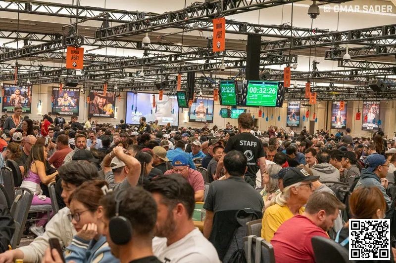 【牌手扑克】2023WSOP主赛Day2abc结束 总报名人数有望突破10,000人