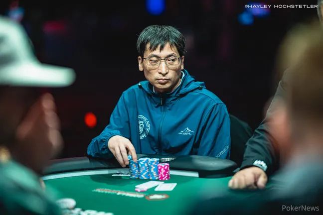 【牌手扑克】2023WSOP ：张阳在赛事#44以记分牌领先者身份进入Day 3