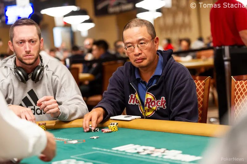 【牌手扑克】2023 WSOP | 25K奥马哈豪客赛王阳以第二大记分牌进入Day 2