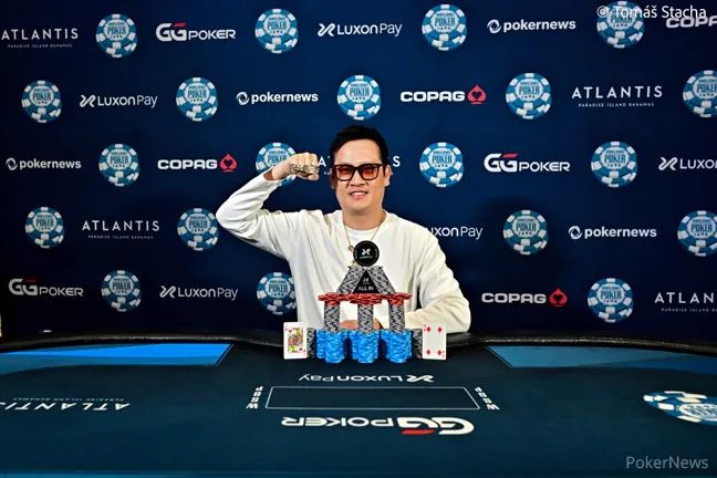 【牌手扑克】简讯 | 陈东在WSOP天堂赛10,000美元豪客赛夺冠，赢得首条金手链