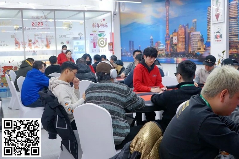 【牌手扑克】上海杯SHPC®冬季赛 |主赛鸣锣开战！A组115人次参赛28人晋级，于佳口袋A连吃2人落袋22.3万记分登顶CL