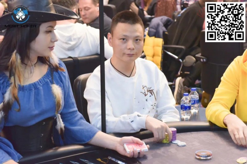 【牌手扑克】Merit Poker塞浦路斯 | 徐强AA撞JQ击中顺子成热身赛泡沫，魏国梁、顾悦凡成功晋级Final Day