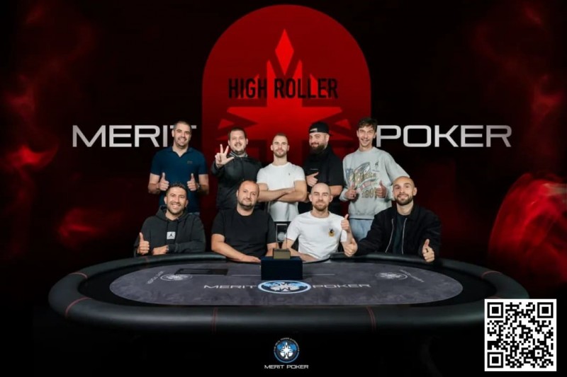 【牌手扑克】Merit Poker卡门系列赛 | 波兰选手Jakub Michalak获豪客赛冠军，孙云升MPC晋级DAY2