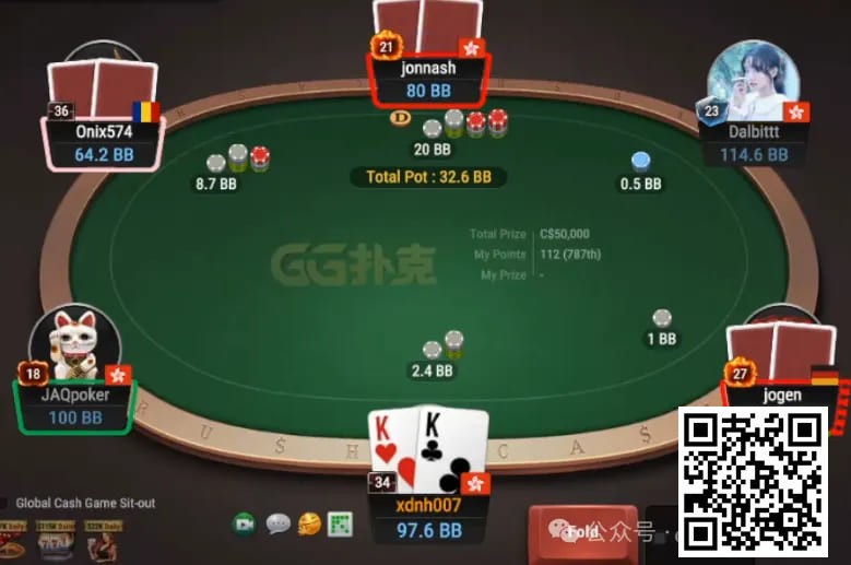 【牌手扑克】牌局分析：KK面对冷4bet