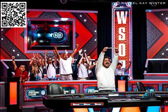 【牌手扑克】2024 WSOP | Santhosh Suvarna夺得25万美元超级豪客赛冠军